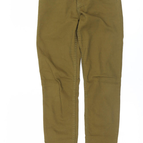 H&M Womens Green   Skinny Jeans Size 34 L29 in