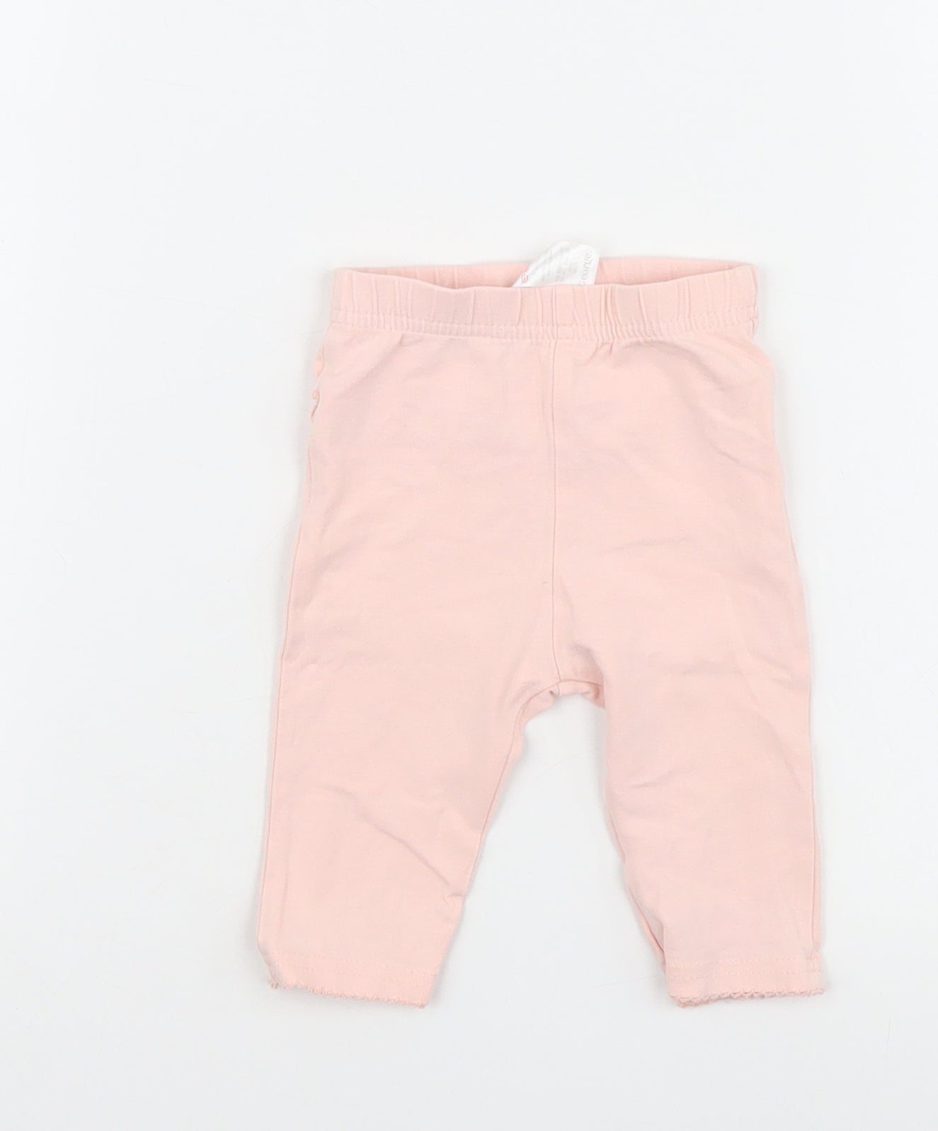 George Girls Pink   Jogger Leggings Size 3-6 Months
