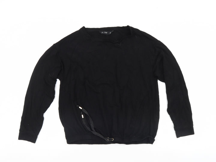 F&F Womens Black Pullover Jumper Size 8