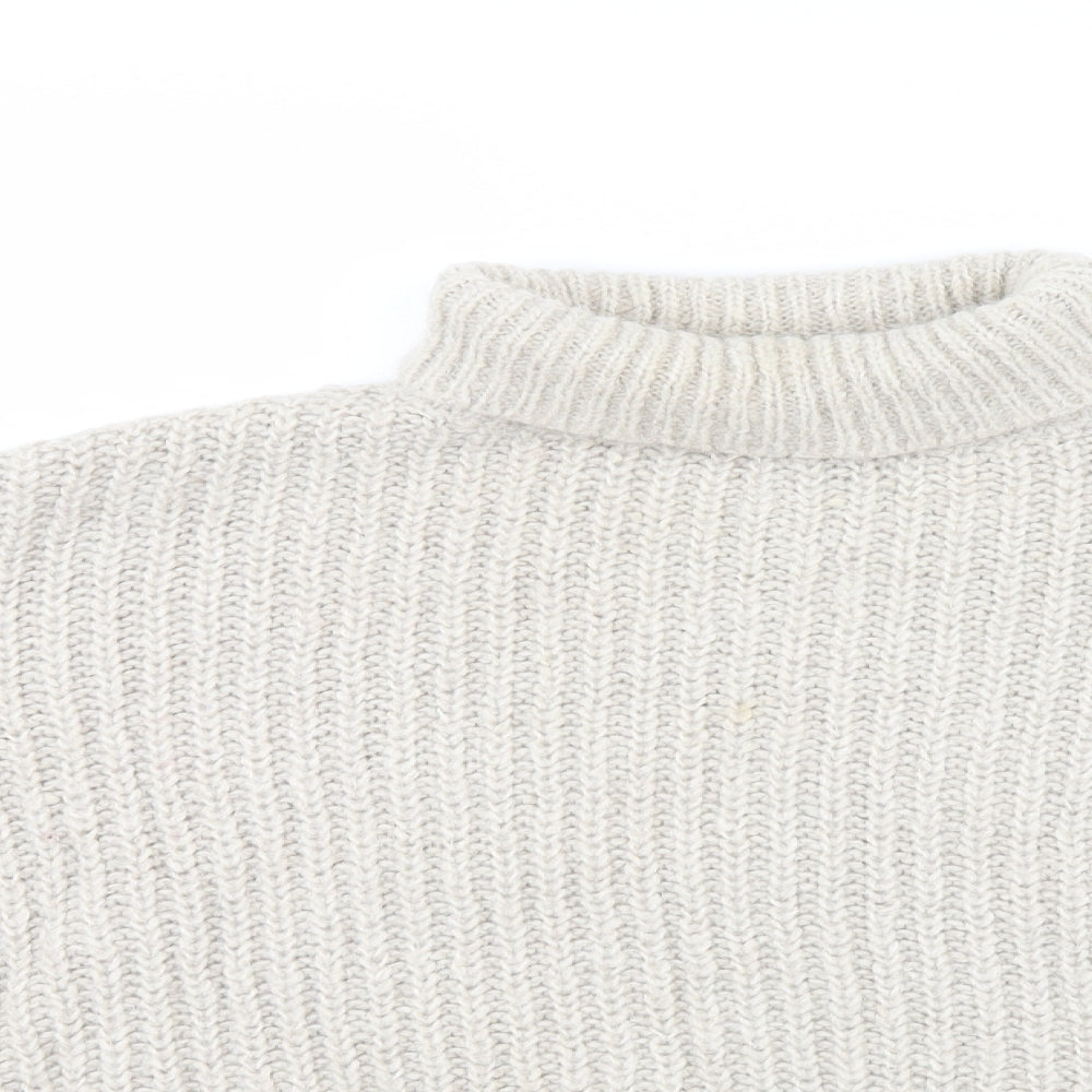 Zara Womens Beige   Pullover Jumper Size L
