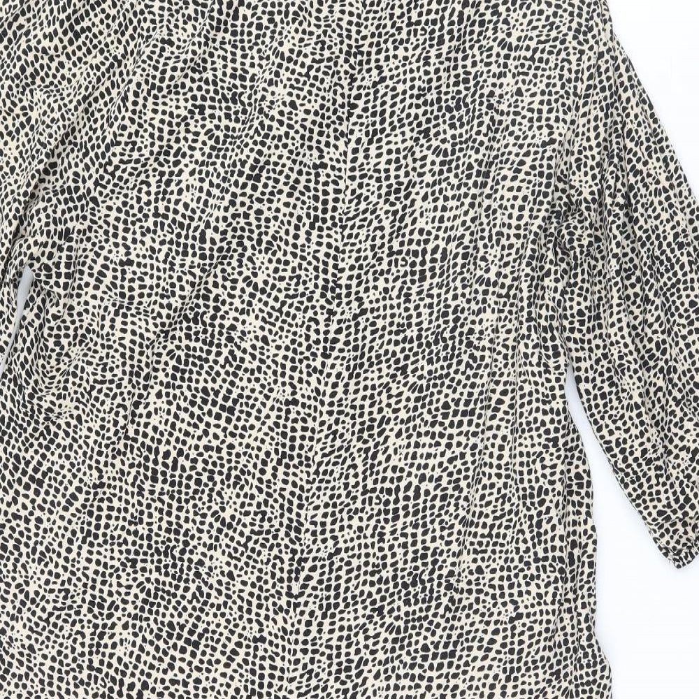 Primark Womens Multicoloured Animal Print  Shift  Size 14