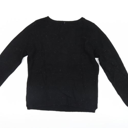 New Look Womens Black   Pullover Jumper Size 14