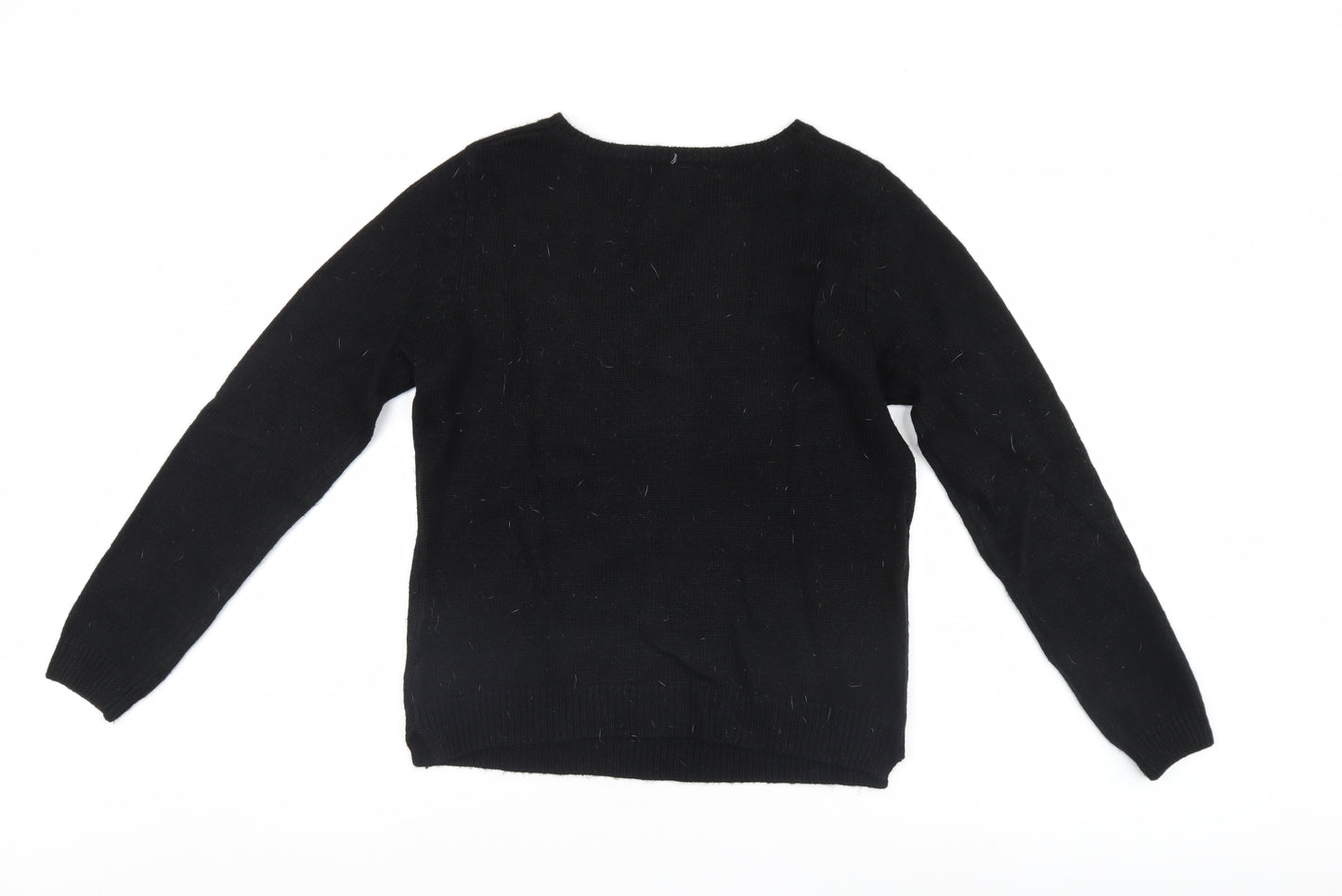 New Look Womens Black   Pullover Jumper Size 14