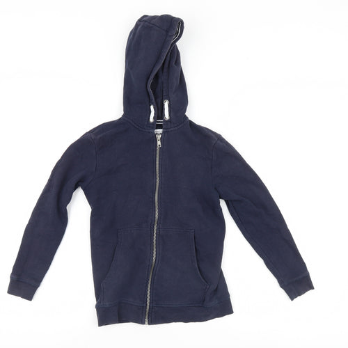 Marks and Spencer Boys Blue   Full Zip Hoodie Size 8-9 Years