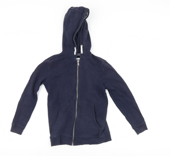 Marks and Spencer Boys Blue   Full Zip Hoodie Size 8-9 Years