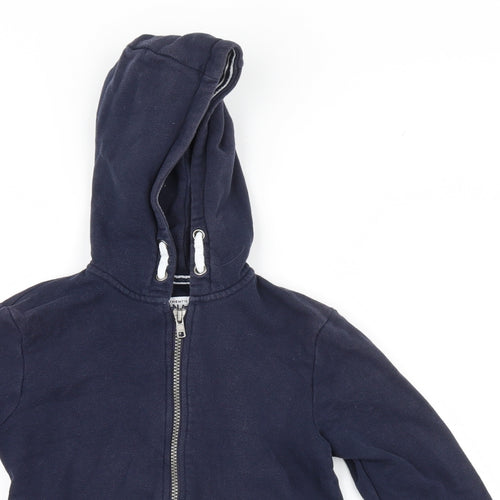 Marks and Spencer Boys Blue   Full Zip Hoodie Size 8-9 Years