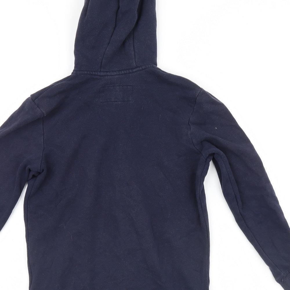 Marks and Spencer Boys Blue   Full Zip Hoodie Size 8-9 Years