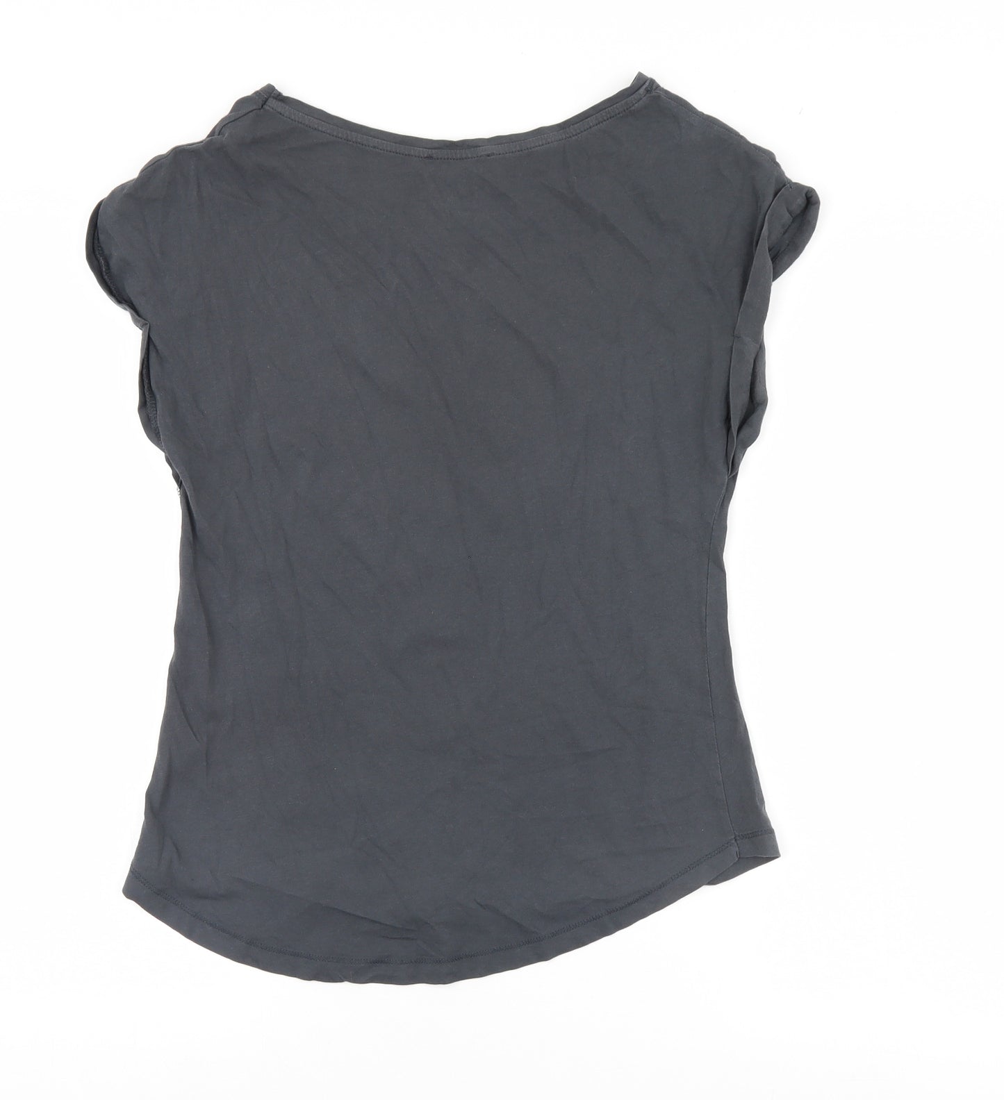 Elle Sport Womens Grey   Basic T-Shirt Size 10