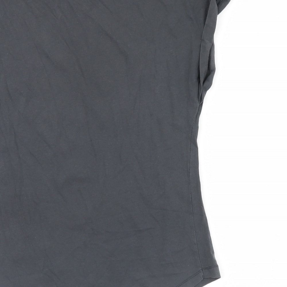 Elle Sport Womens Grey   Basic T-Shirt Size 10