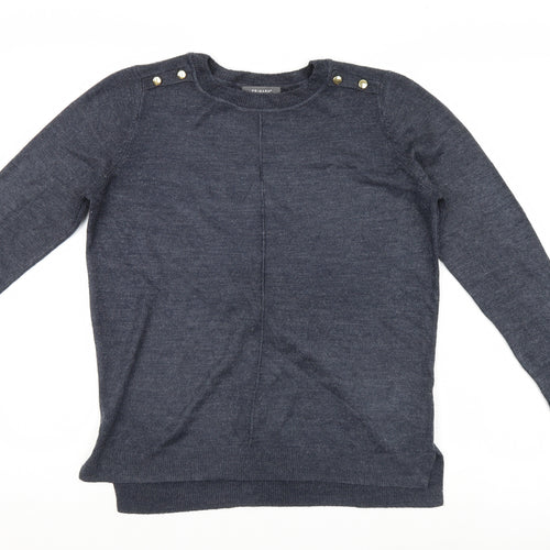 Primark Womens Grey   Pullover Jumper One Size