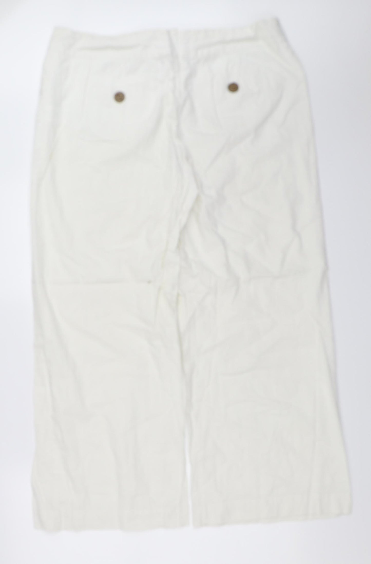 Soon Womens White   Trousers  Size 18 L27 in