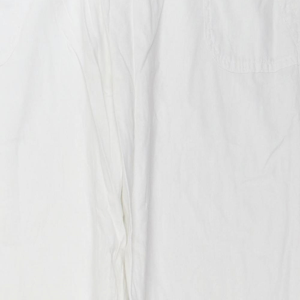 F&F Womens White   Trousers  Size 20 L30.5 in