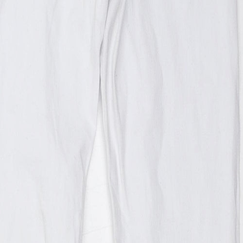 Preworn Womens White   Skinny Jeans Size 25 in L27 in