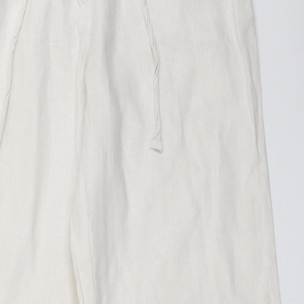 Cherokee Womens White   Trousers  Size 10 L30 in