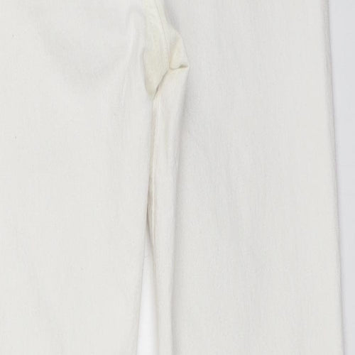 Portobello Punk Womens White   Skinny Jeans Size 14 L27 in