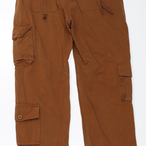 Preworn Womens Brown   Cargo Trousers Size 30 in L28 in