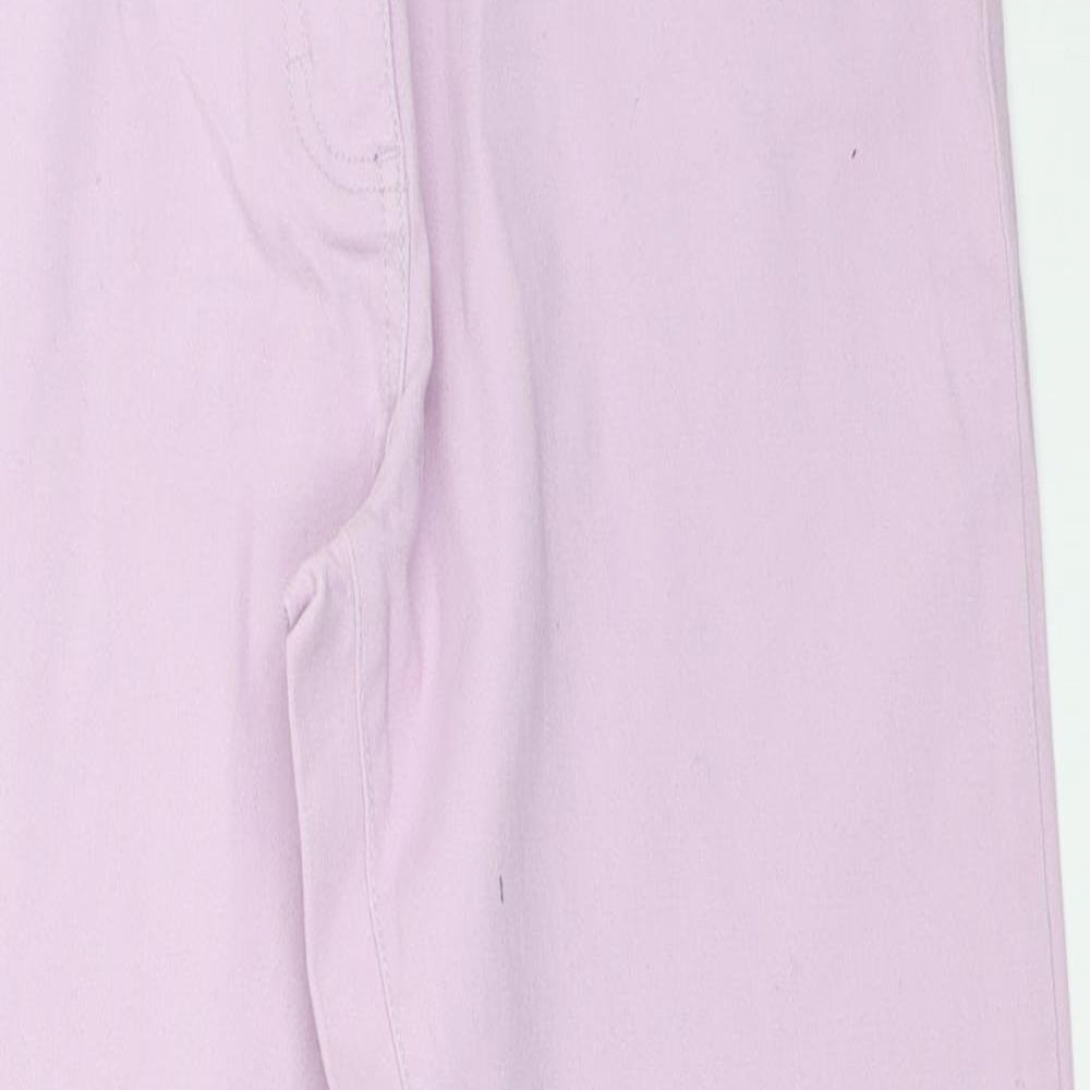 Damart Womens Purple   Straight Jeans Size 12 L25.5 in