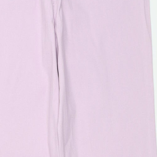 Damart Womens Purple   Straight Jeans Size 12 L25.5 in