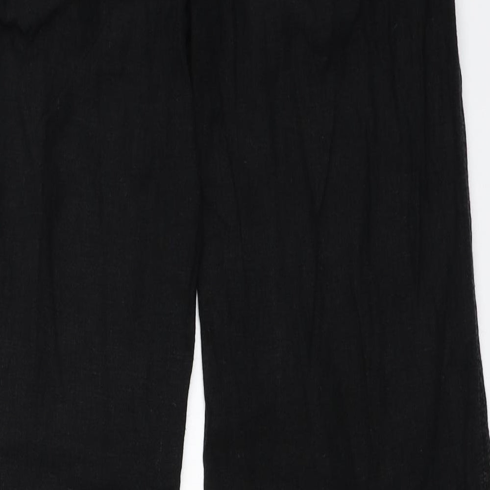NEXT Womens Black   Trousers  Size 10 L30 in