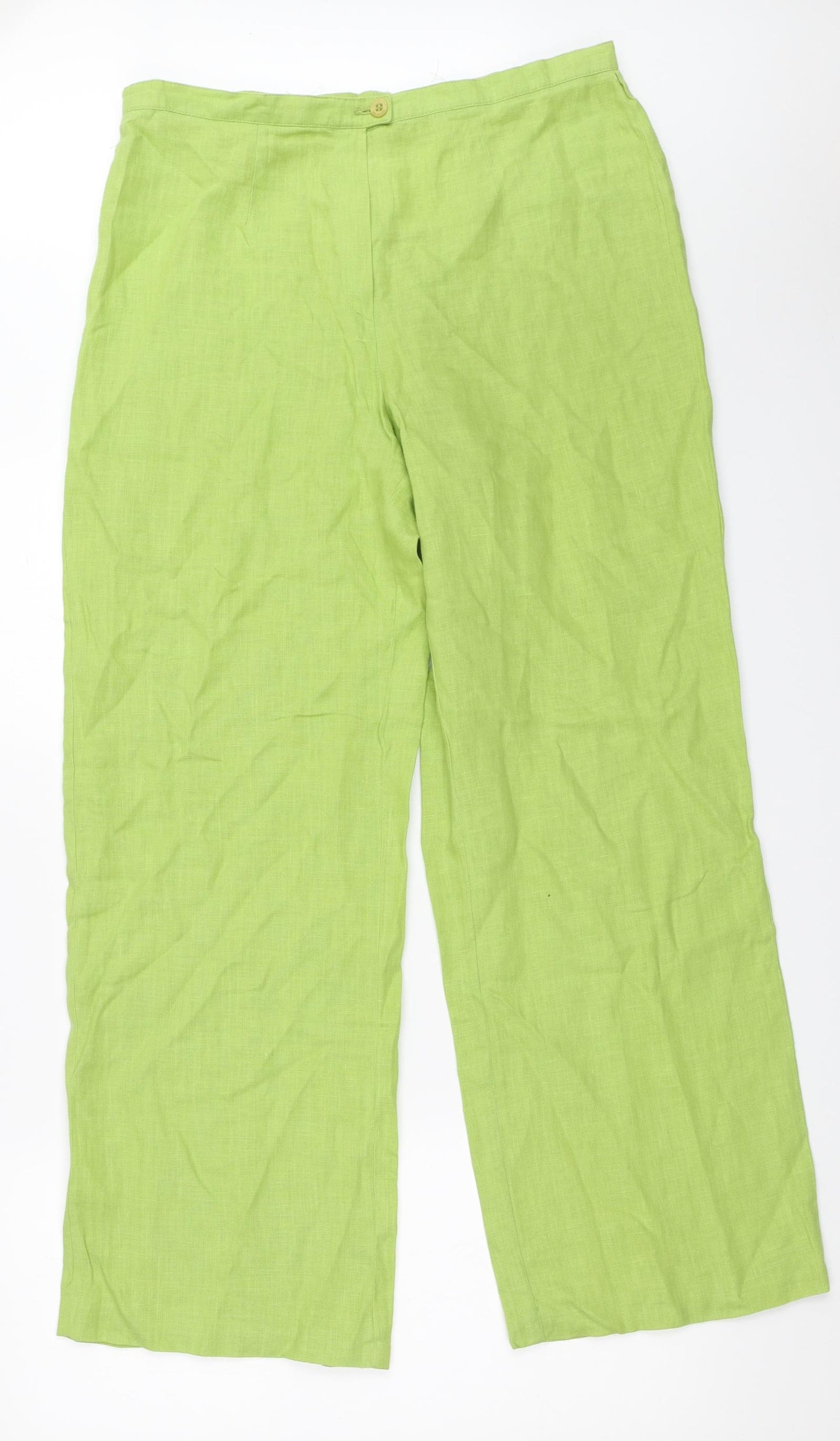Preworn Womens Green   Trousers  Size 32 in L30 in