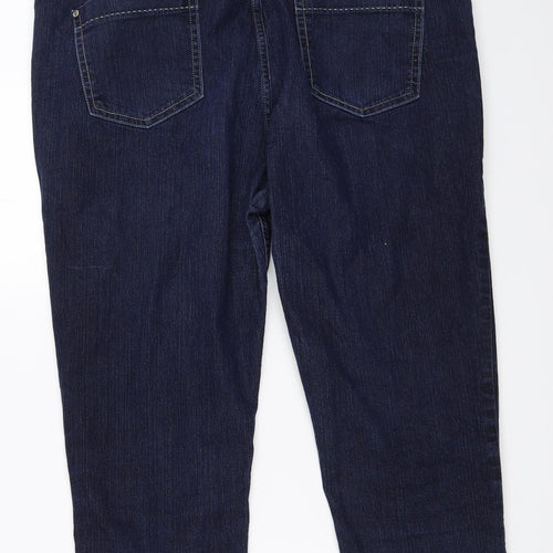 Per Una Womens Blue   Cropped Jeans Size 36 in L22 in