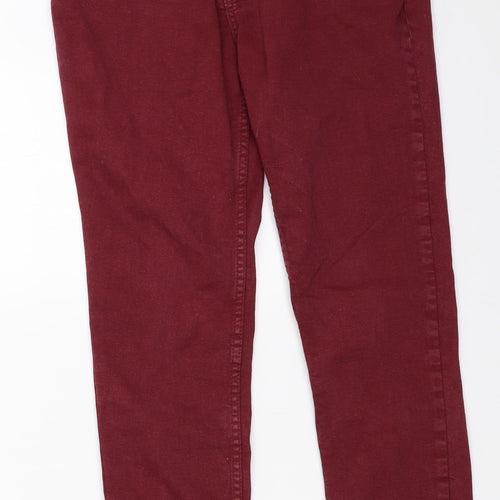 V&J Vanich Womens Red   Skinny Jeans Size 28 in L27 in