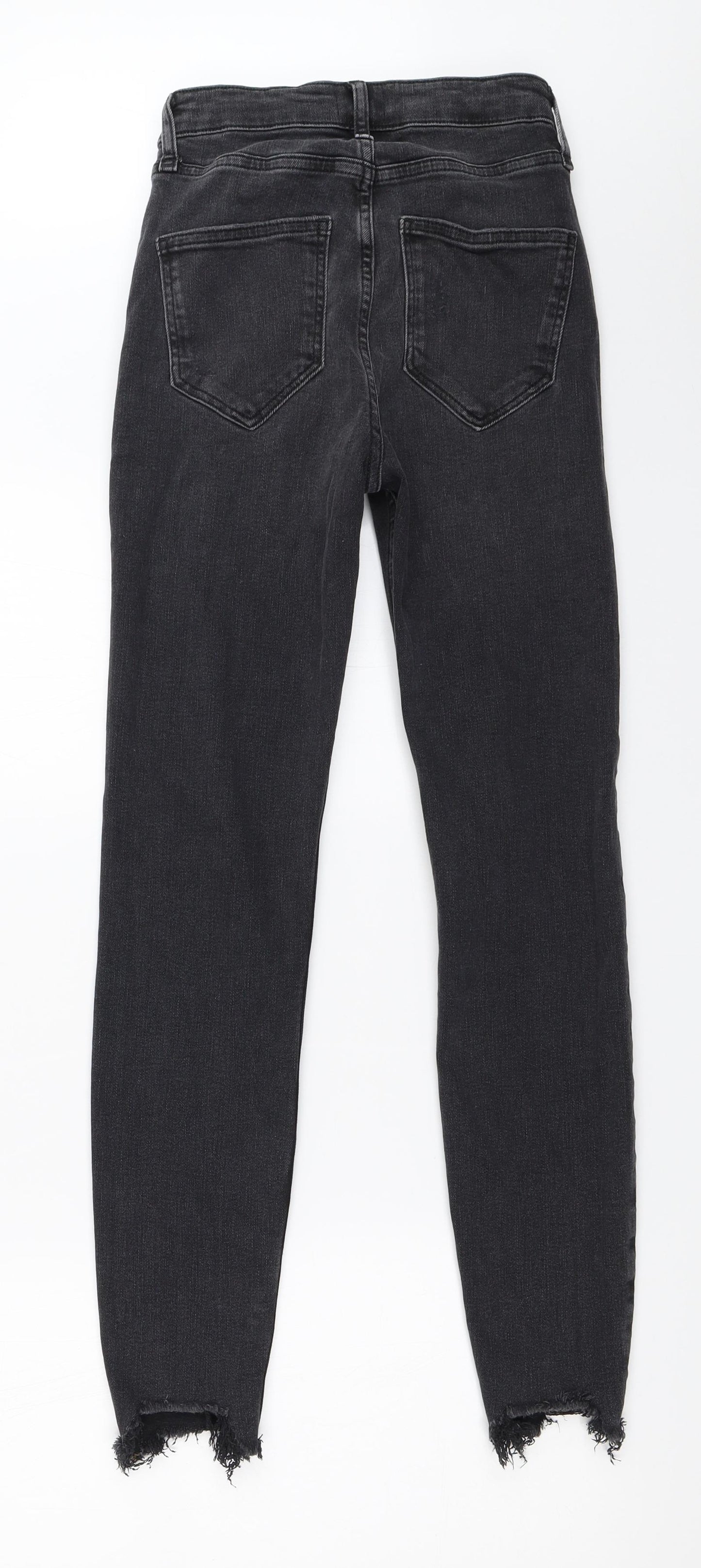 River Island Womens Black   Skinny Jeans Size 8 L28 in