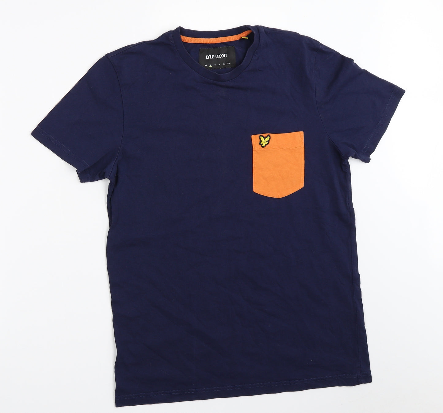 Lyle & Scott Mens Blue    T-Shirt Size S