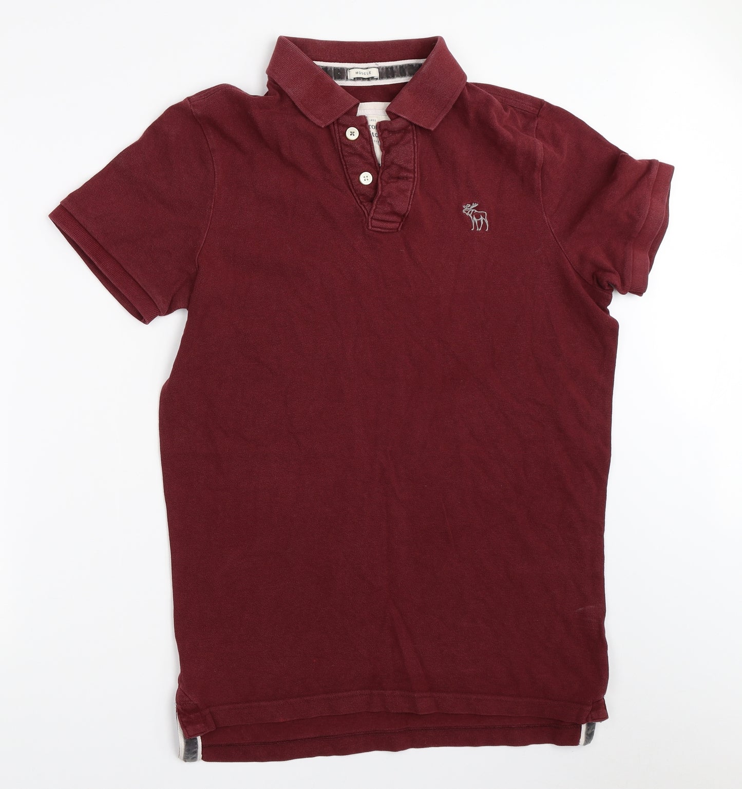 Abercrombie & Fitch Mens Red    Polo Size XL
