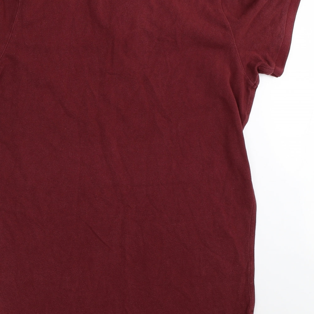 Abercrombie & Fitch Mens Red    Polo Size XL
