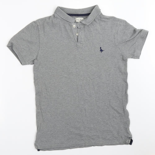 Jack Wills Mens Grey    Polo Size XS