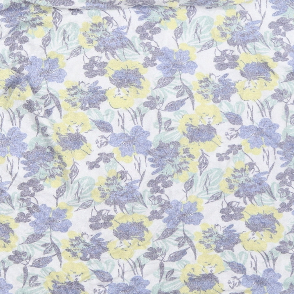 EWM Womens Grey Floral  Pullover Jumper Size 18