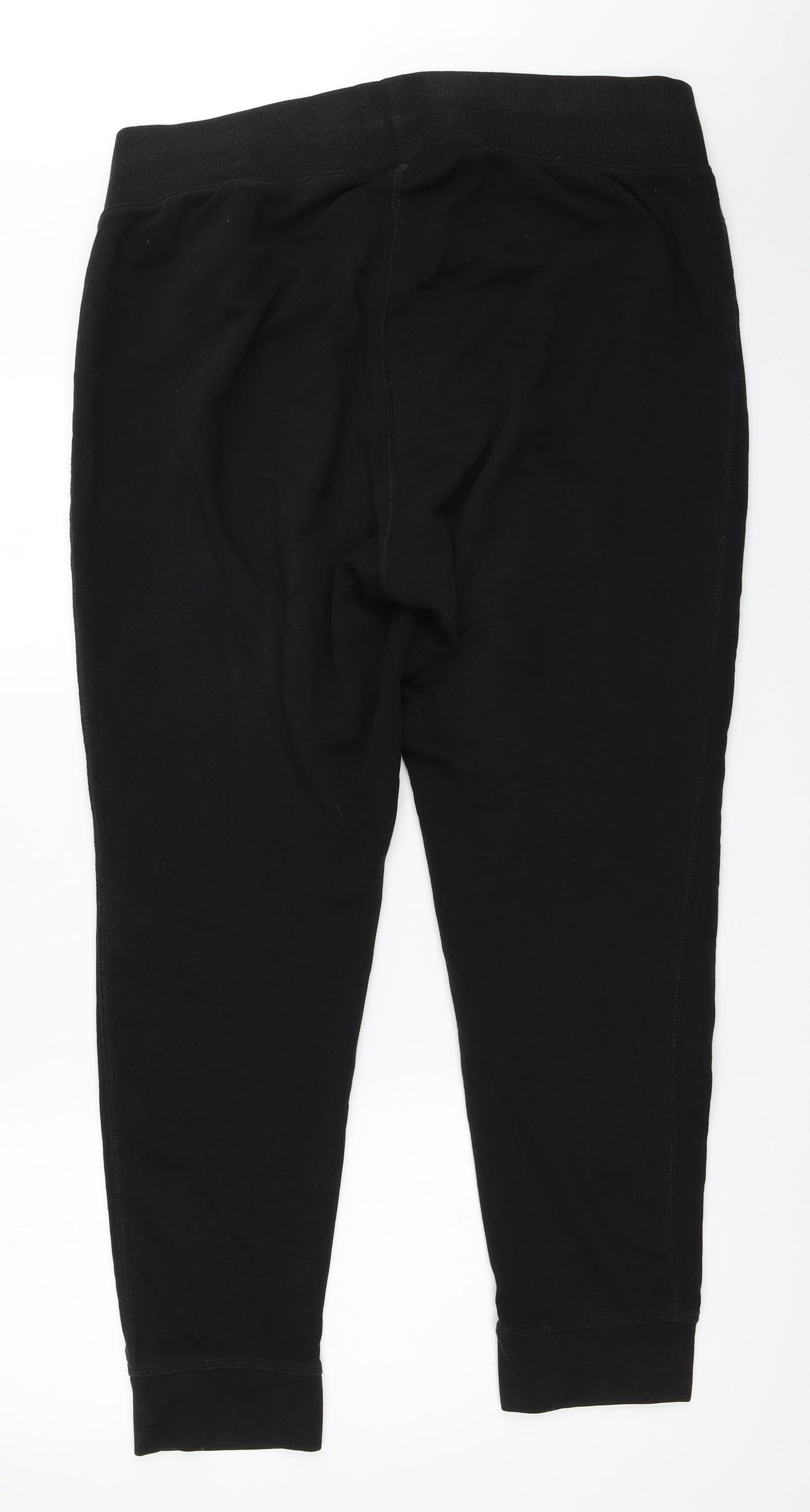 H&M Womens Black   Jogger Trousers Size XL L28 in