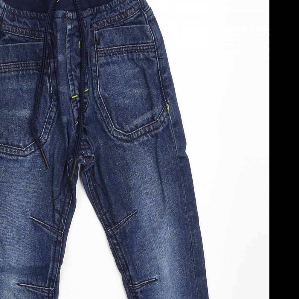 George Boys Blue   Straight Jeans Size 4-5 Years