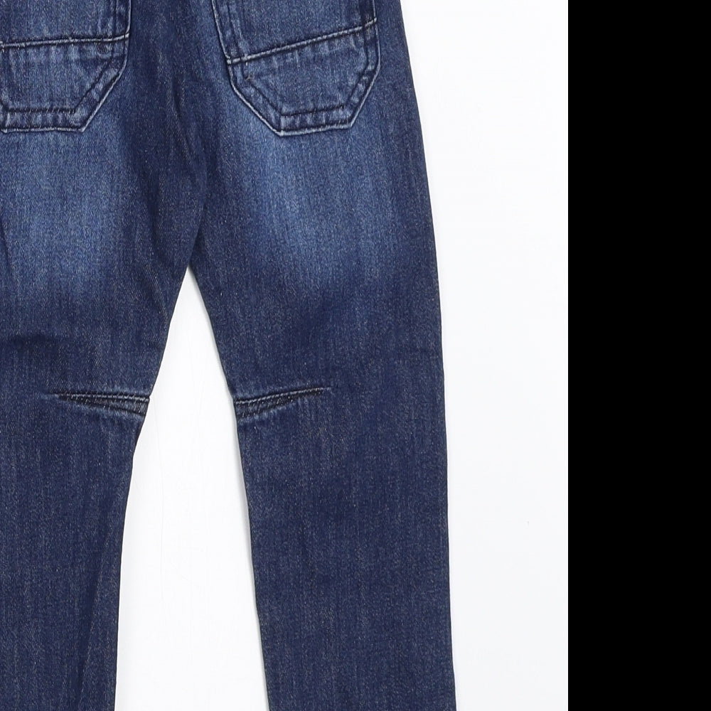 George Boys Blue   Straight Jeans Size 4-5 Years