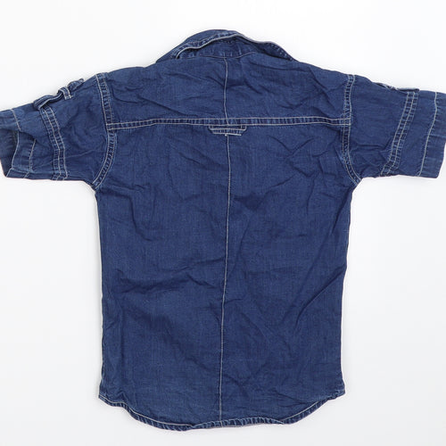 Envy Boys Blue   Basic Button-Up Size 4 Years