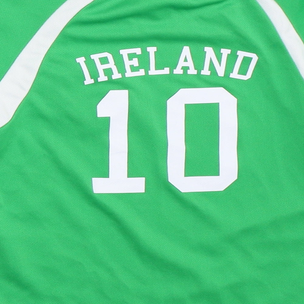 H&M Boys Green   Jersey T-Shirt Size 2-3 Years  - ireland