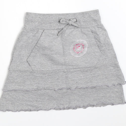 In Extenso Girls Grey   Mini Skirt Size 5 Years