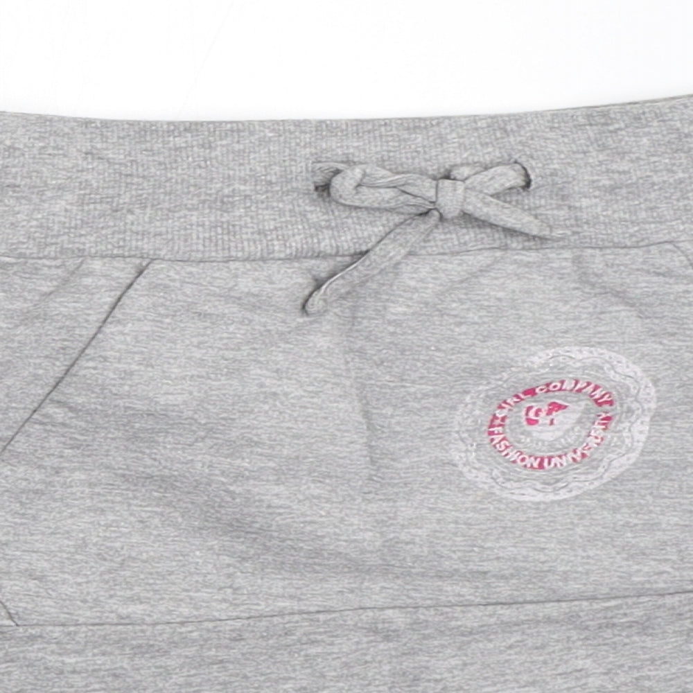 In Extenso Girls Grey   Mini Skirt Size 5 Years