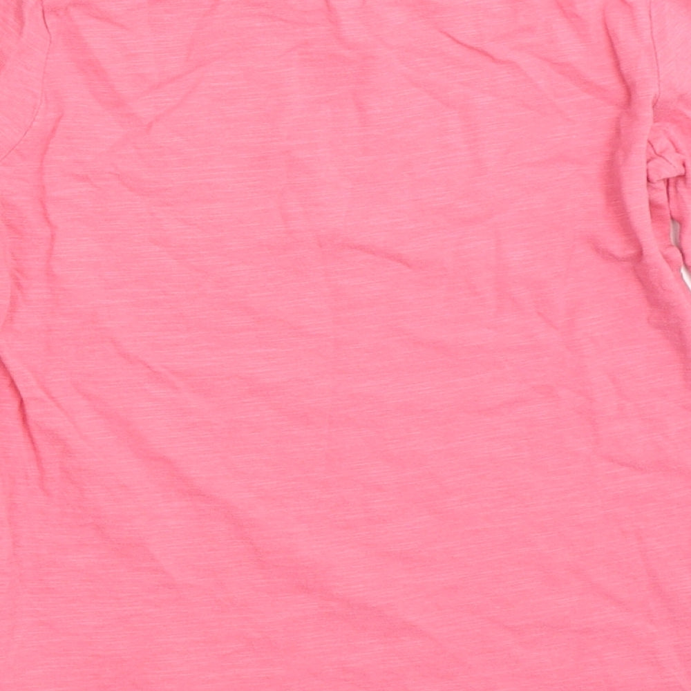 NEXT Girls Pink   Basic T-Shirt Size 7 Years