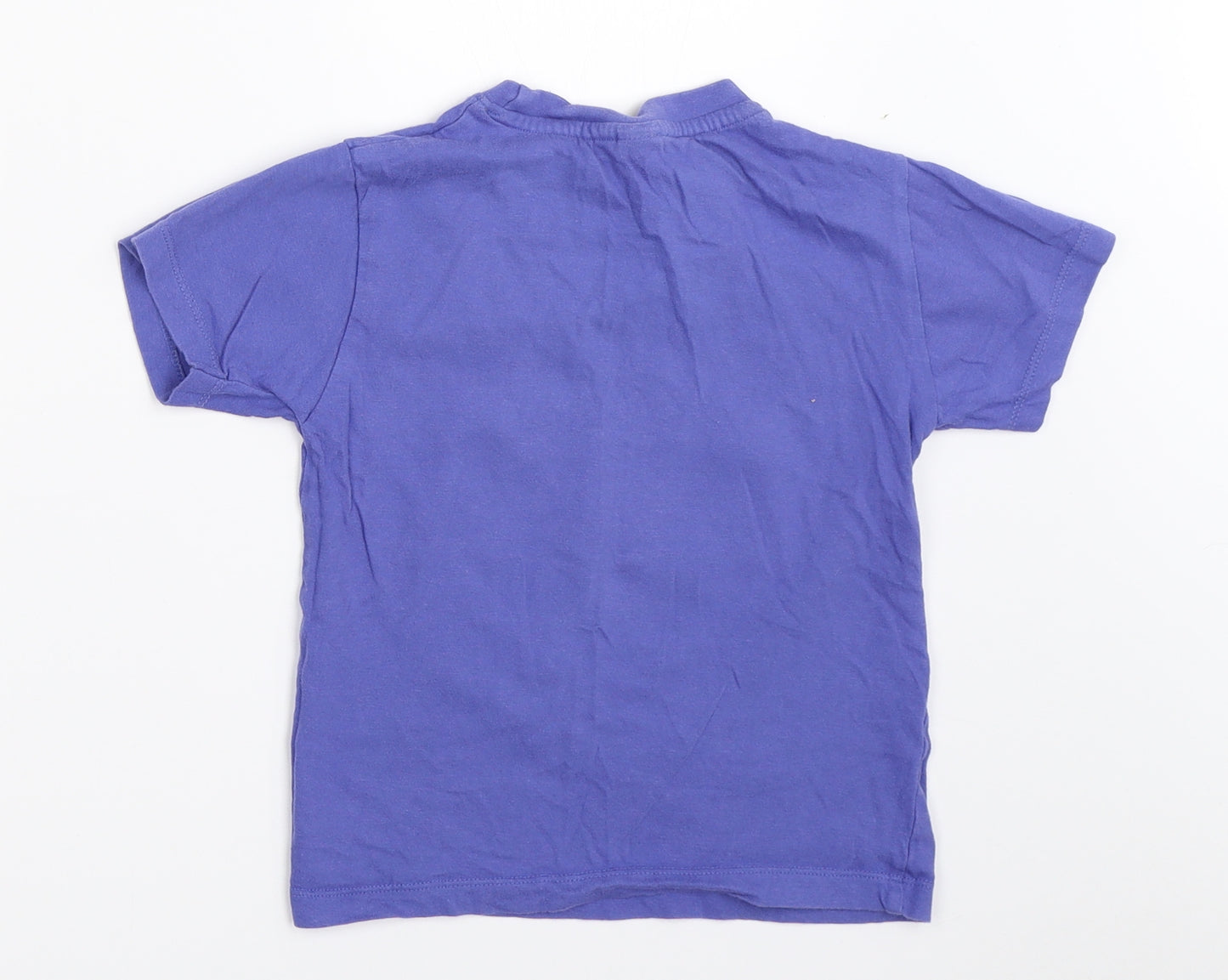 Gooses T-Shirts Boys Purple   Basic T-Shirt Size 4 Years