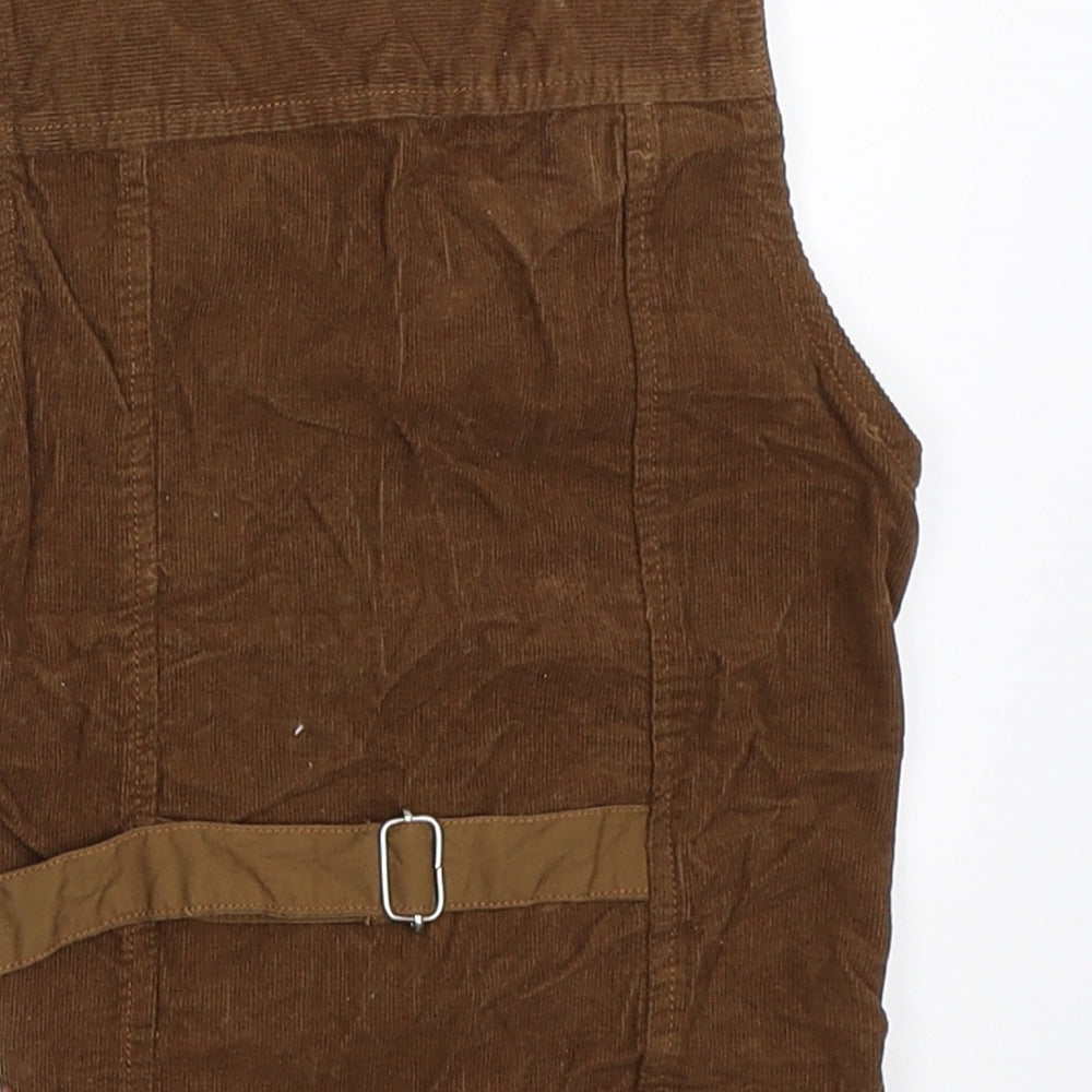 Lumber Boy Boys Brown   Jacket Waistcoat Size 4 Years