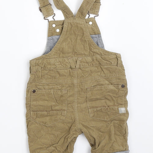 NEXT Boys Beige   Dungarees Trousers Size 2-3 Years