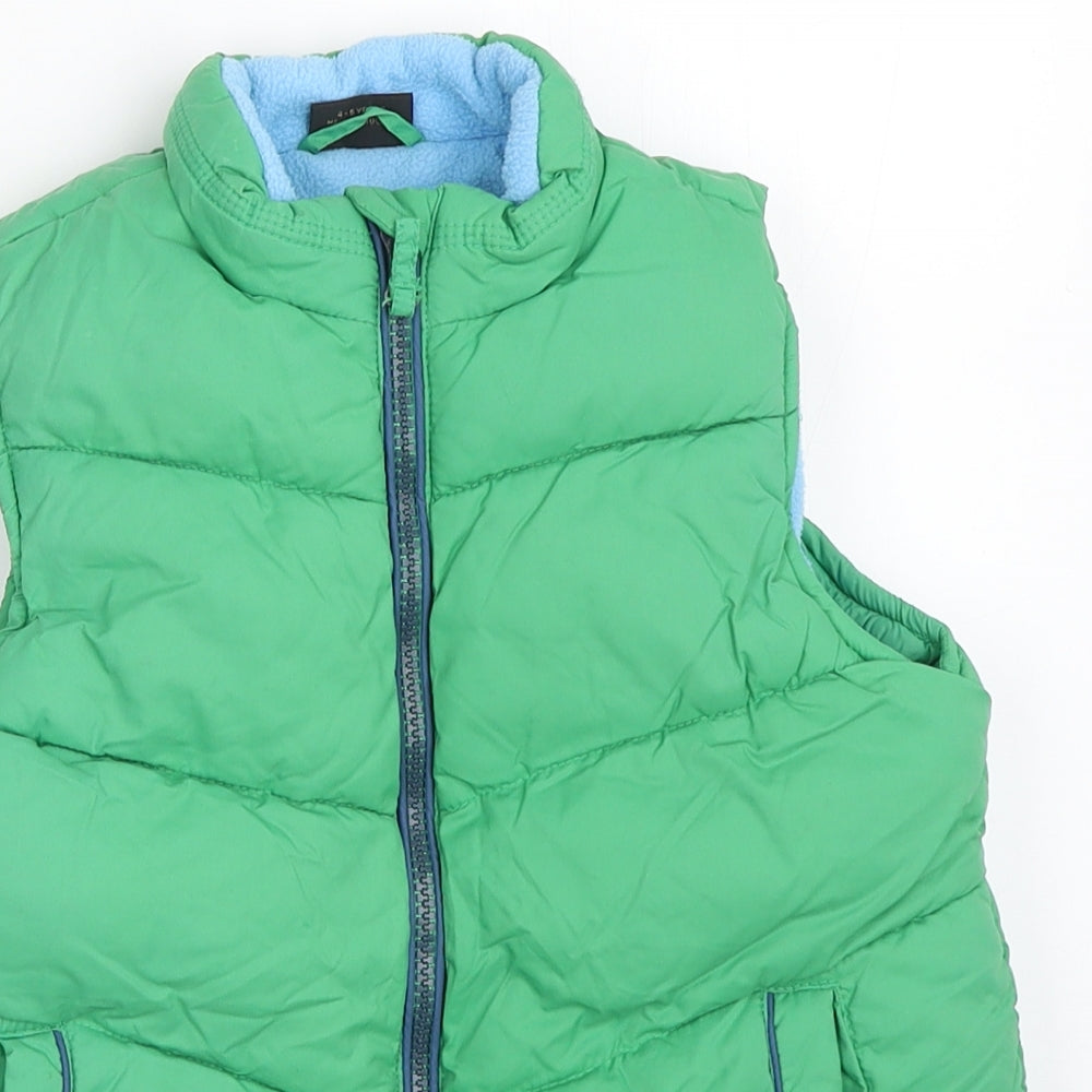NEXT Boys Green   Gilet Coat Size 4-5 Years