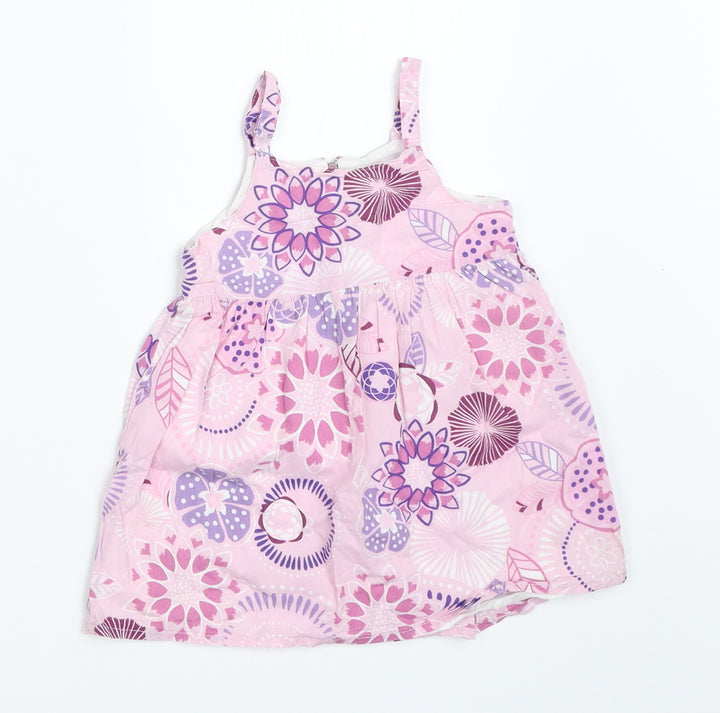 Pudding Girls Pink Fit & Flare Size 9-12 Months
