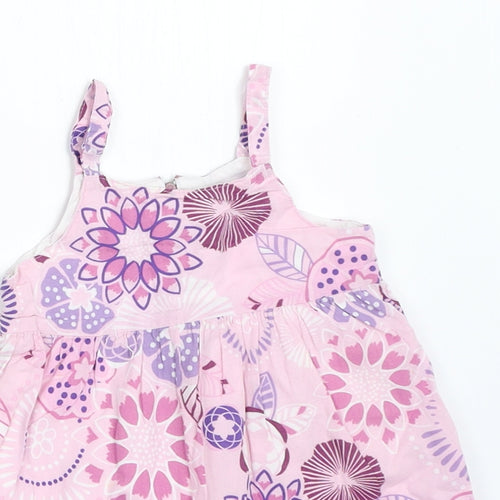 Pudding Girls Pink   Fit & Flare  Size 9-12 Months