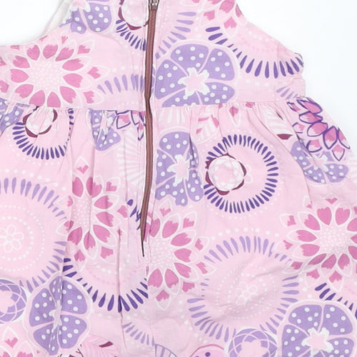 Pudding Girls Pink   Fit & Flare  Size 9-12 Months