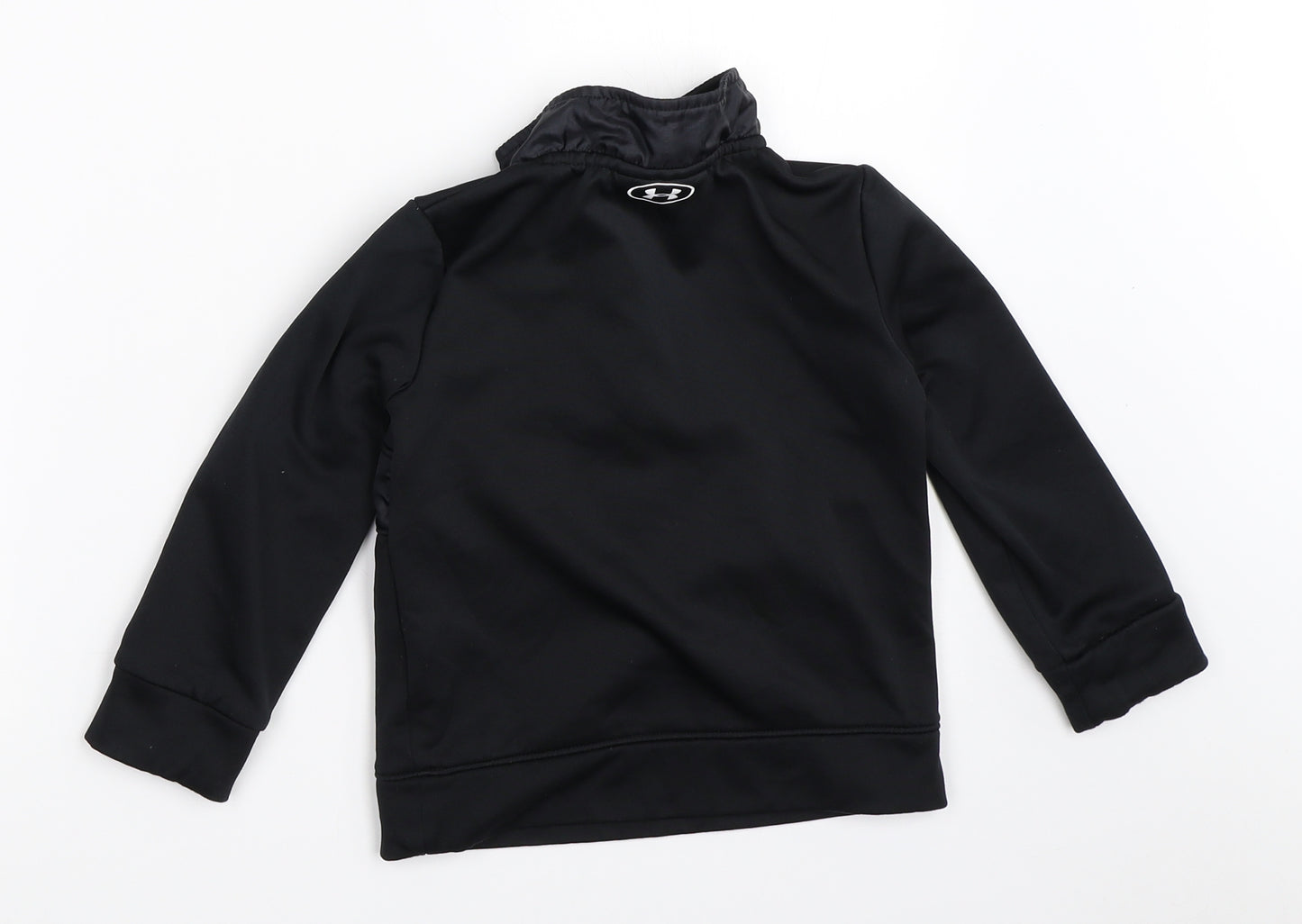 Under armour Boys Black   Henley Sweatshirt Size 3-4 Years