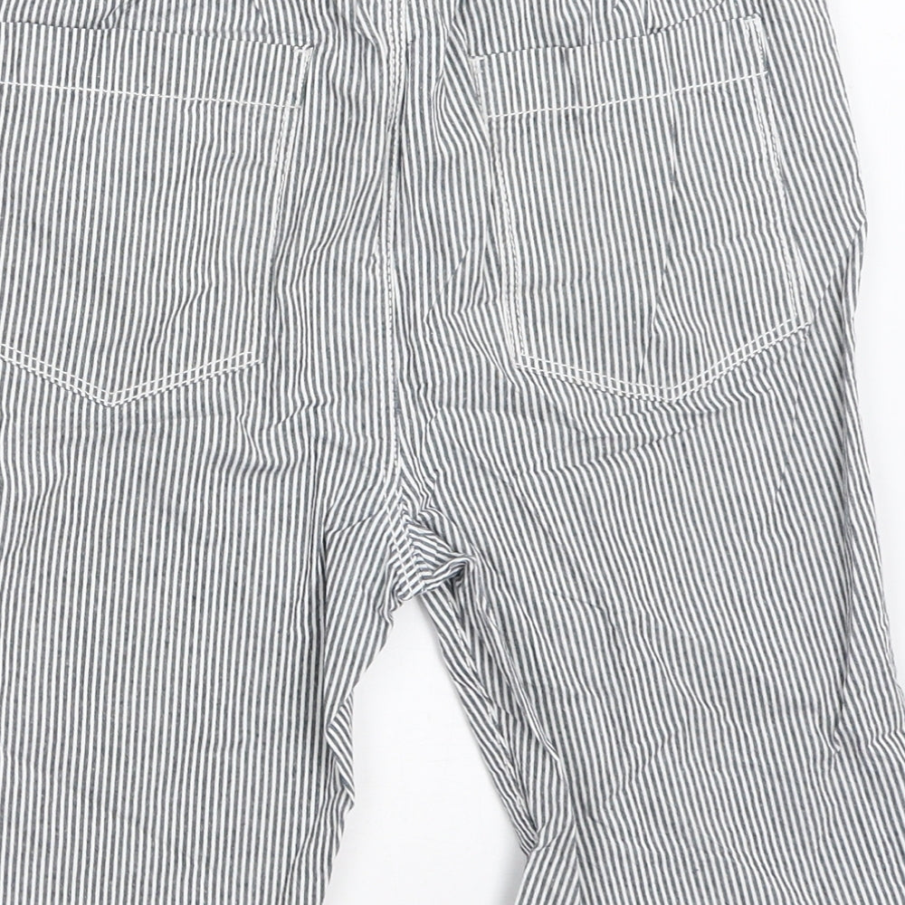 TU Boys Blue Striped  Bermuda Shorts Size 11 Years