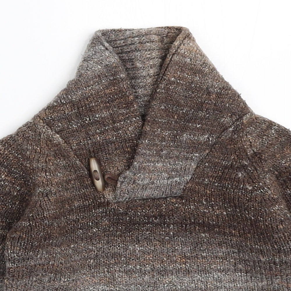 Mothercare Boys Brown   Pullover Jumper Size 12-18 Months